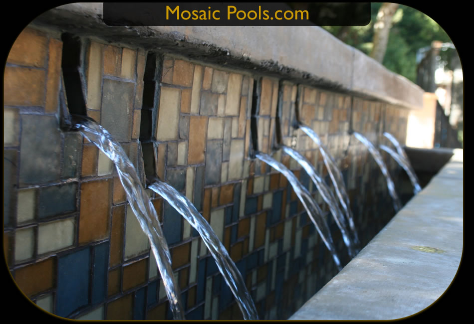 Mosaic Pools, Custom Swimming Pool by International Pool Designer